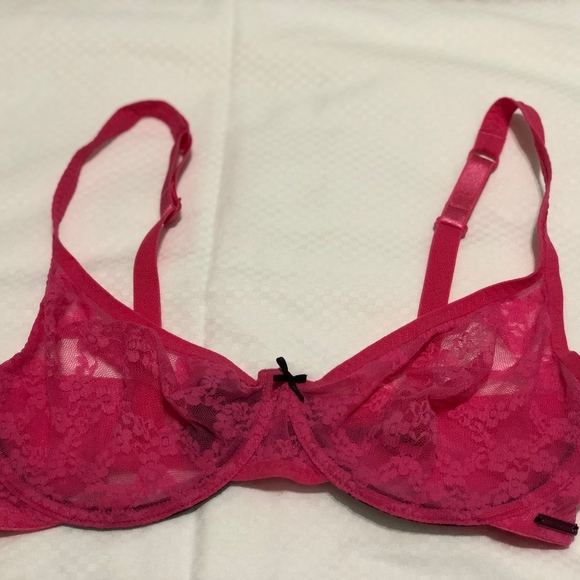 Betsey Johnson Intimates Stretch Lace Bra - Picture 1 of 3